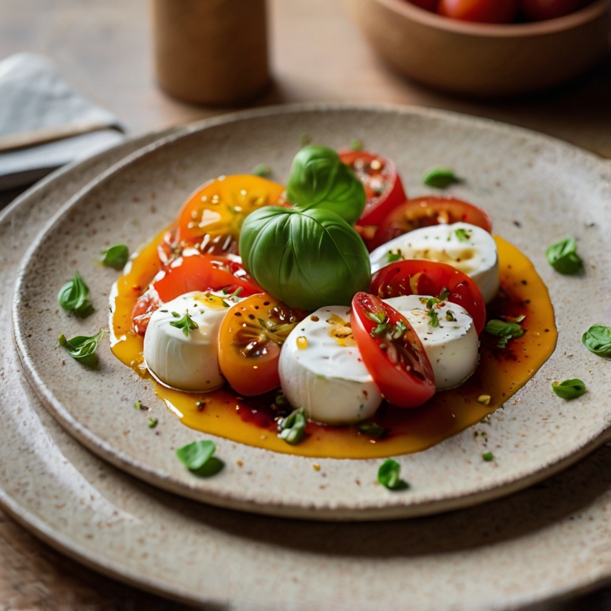 Burrata Caprese & Heirloom